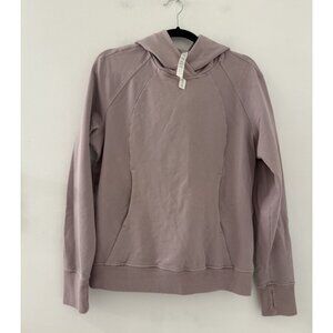 Lululemon Women's Scuba Pullover Hoodie in Pink Taupe Size 6 Athleisure